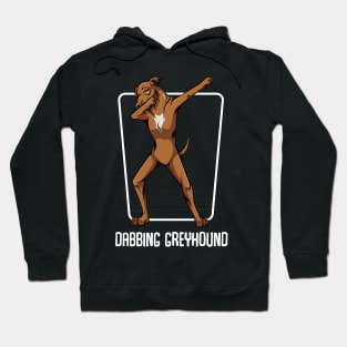 Sighthound - Dabbing Dab Funny Greyhound Dog Lover Hoodie